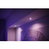 Spot encastrable Philips Hue Centura LED Blanc, 1 lumière, Changeur de couleurs