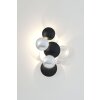 Appliques Holländer BOLLADARIA PICCOLO LED Noir, Argenté, 3 lumières