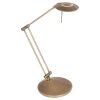 Lampe à poser Steinhauer Zodiac LED Bronze, 4 lumières