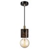 Suspension Nordlux SIV Aspect marbre, Noir, 1 lumière