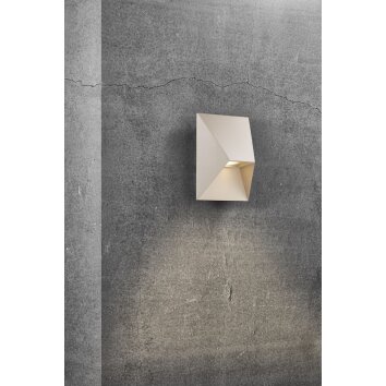 Applique murale d'extérieur Nordlux PONTIO Beige, 1 lumière