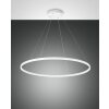 Suspension Fabas Luce Giotto LED Blanc, 1 lumière