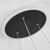 Suspension  Areja LED Noir, Blanc, 1 lumière