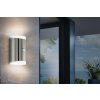 Applique murale d'extérieur Eglo CARPINERA LED Acier inoxydable, 2 lumières, Détecteur de mouvement