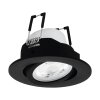 Spot encastrable Eglo SALICETO-Z LED Noir, 1 lumière