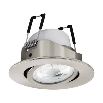 Spot encastrable Eglo SALICETO-Z LED Nickel mat, 1 lumière