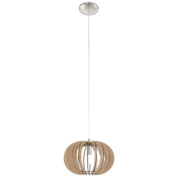 Suspension Eglo STELLATO Nickel mat, 1 lumière