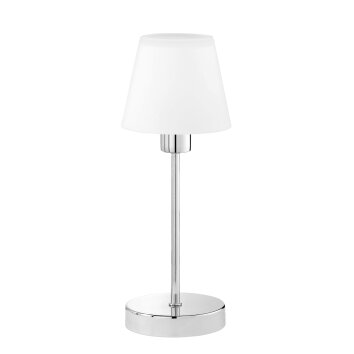 Lampe de table Trio Luis 2 Chrome, 1 lumière