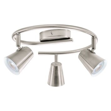 Plafonnier Eglo TRAVALE LED Nickel mat, 3 lumières