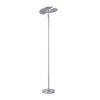 Lampadaire à vasque Paul Neuhaus PURE-MUTIL LED Acier brossé, 2 lumières