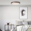 Plafonnier Brilliant Woodbury LED Blanc, 1 lumière