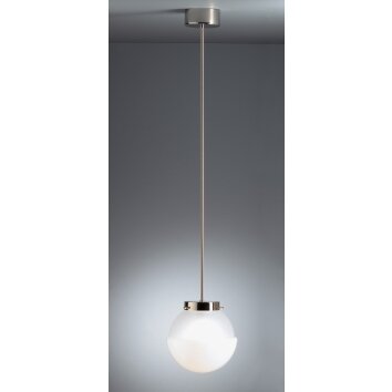 HMB 29-250 Tecnolumen Lampe pendante Nickel brillant, 1 lumière