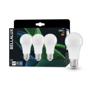 BELLALUX® CLA Set de 3 LED E27 13 Watt 4000 Kelvin 1521 Lumen