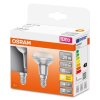 OSRAM LED STAR Lot de 2 E14 1,5 Watt 2700 Kelvin 110 lumen