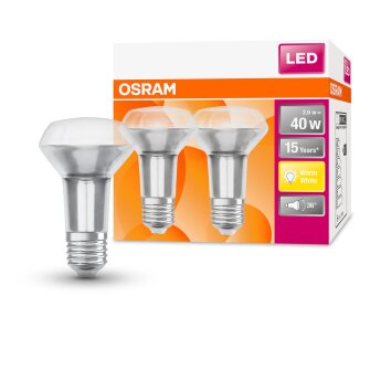 OSRAM LED STAR Lot de 2 E14 2,6 Watt 2700 Kelvin 210 lumen