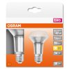 OSRAM LED STAR Lot de 2 E27 2,6 watt 2700 Kelvin 210 lumen