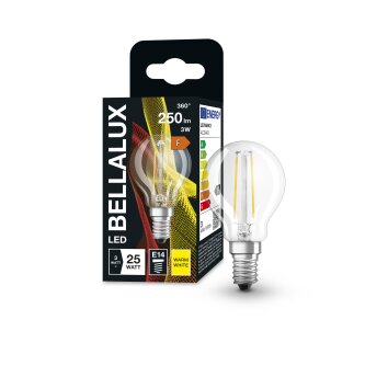 BELLALUX® LED E14 2,5 watt 2700 kelvin 250 lumen