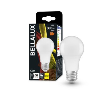 BELLALUX® LED E27 8,5 watt 2700 kelvin 806 lumen