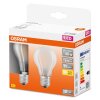 OSRAM LED Retrofit Lot de 2 E27 4 watt 2700 Kelvin 470 lumen