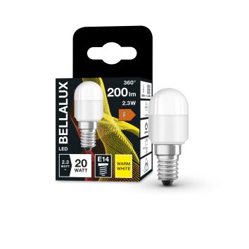 BELLALUX® LED E14 2,3 watt 2700 kelvin 200 lumen