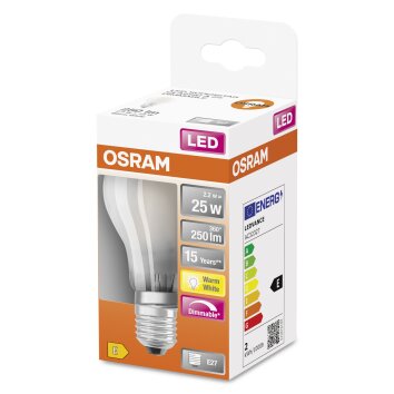 OSRAM LED Retrofit E27 2,2 Watt 2700 Kelvin 250 lumen