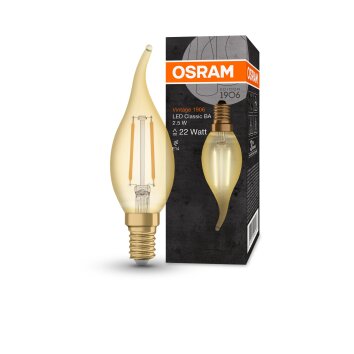 OSRAM Vintage 1906® LED E14 2,5 Watt 2400 Kelvin 220 lumen