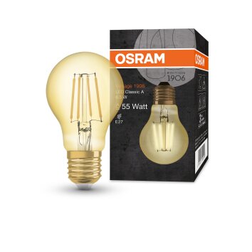 OSRAM Vintage 1906® LED E27 6,5 Watt 2400 Kelvin 650 lumen