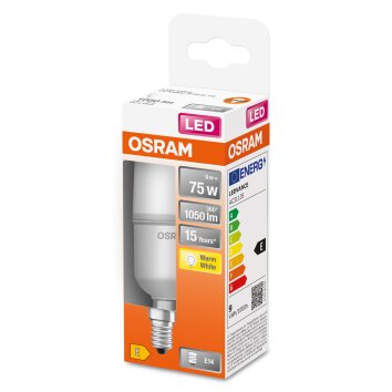 OSRAM LED STAR E14 9 Watt 2700 Kelvin 1050 lumen