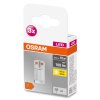 OSRAM LED BASE PIN Set de 3 ampoules G4 0,9 Watt 2700 Kelvin 100 lumen