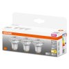 OSRAM LED STAR PAR16 Set de 3 ampoules GU10 2,6 watt 2700 Kelvin 230 lumen