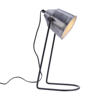 Lampe à poser Leuchten-Direkt SAMIA Gris, 1 lumière