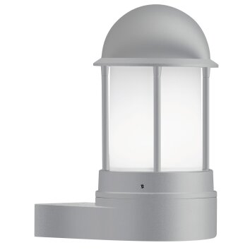 Lampe murale d'extérieur LCD Gris, 1 lumière