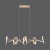 Suspension Leuchten Direkt CURLS LED Laiton, 4 lumières