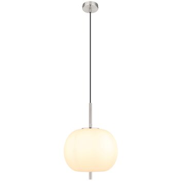 Suspension Globo BLACKY Nickel mat, 1 lumière