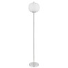 Lampadaire Globo BLACKY Nickel mat, 1 lumière