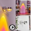 Applique murale Harare LED Chrome, 1 lumière