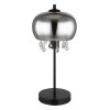 Lampe de table Globo CORRY Noir, 1 lumière