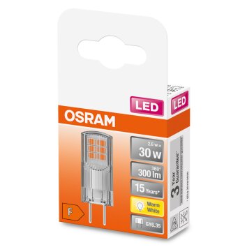 OSRAM LED PIN GY6.35 2,6 Watt 2700 Kelvin 300 lumen