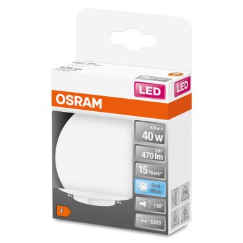 OSRAM LED STAR GX53 4,9 watt 4000 kelvin 470 lumen