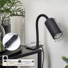 lampe â clipper Javel Noir, 1 lumière