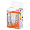 OSRAM Retrofit Set de 2 LED E14 4,9 Watt 2700 Kelvin 470 Lumen