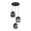 Suspension Eglo ROMAZZINA Noir, 3 lumières