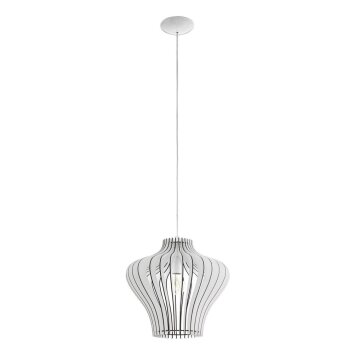 Suspension Eglo COSSANO 2 Blanc, 1 lumière