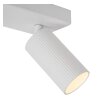 Plafonnier Lucide CLUBS Blanc, 2 lumières