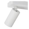 Plafonnier Lucide CLUBS Blanc, 2 lumières