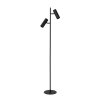 Lampadaire Lucide CLUBS Noir, 2 lumières