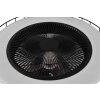 Ventilateur de plafond Reality Sandfjord LED Noir, 1 lumière, Télécommandes