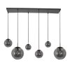 Suspension Steinhauer Bollique Noir, 6 lumières