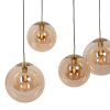 Suspension Steinhauer Bollique Laiton, 6 lumières