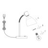 Lampe de table Steinhauer Spring Blanc, 1 lumière